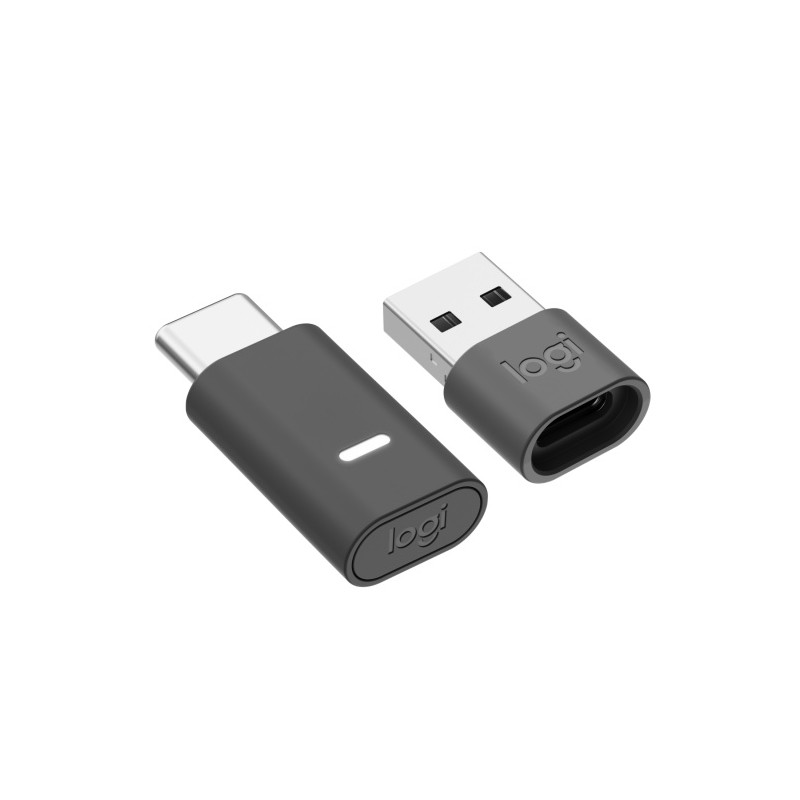 Logitech Zone Wireless 2 UC Belaidės ausinės, USB-C, USB-C Bluetooth receiver, Graphite