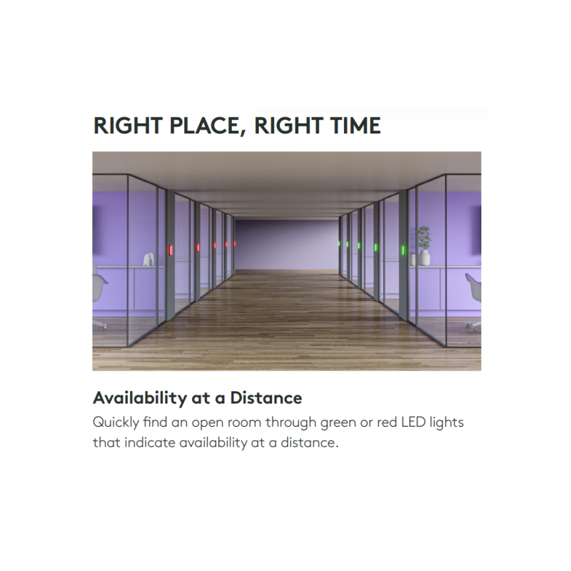 Logitech Tap Scheduler 952-000091 Meeting Room Touch Controller, 10.1'' IPS 400 cd/m2, Graphite