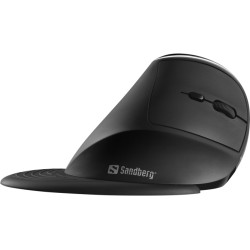 Sandberg Pro 630-13 Belaidė vertikali pelė RF Wireless, 3400 DPI, LED light, Juoda