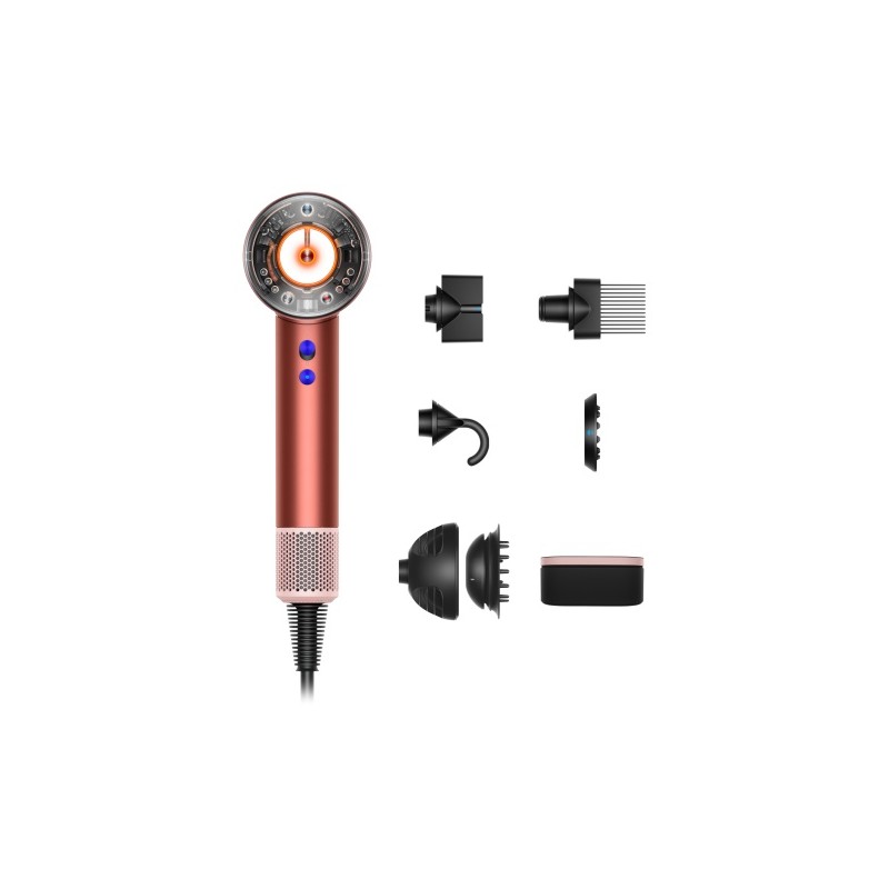 Dyson HD16 Supersonic Nural Plaukų džiovintuvas, Strawberry/Bronze