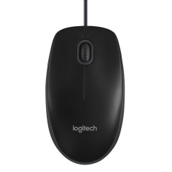Logitech B100 Laidinė pelė, USB Type-A, Optical, 1000 DPI, Juoda (SPEC)