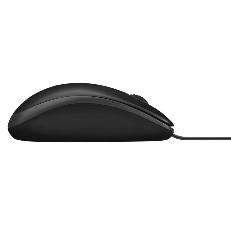 Logitech B100 Laidinė pelė, USB Type-A, Optical, 1000 DPI, Juoda (SPEC)