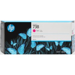 HP 738 (676M7A) Rašalinė kasetė, Purpurinė