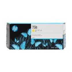 HP 738 (676M8A) Rašalinė kasetė, Geltona