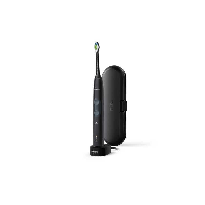 Philips Sonicare ProtectiveClean 4500 Series HX6830/53 Elektrinis dantų šepetėlis, Juoda/Pilka(SPEC)