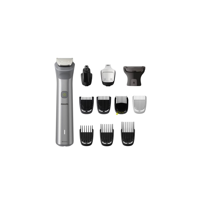 Philips All-in-One 5000 Series MG5940/15 Plaukų skustuvas / kirpimo mašinėlė, Sidabrinė
