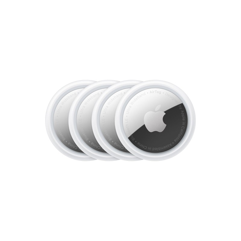 Apple MX542LL/A AirTag (4-Pack) Bluetooth, Ultra Wideband, Balta