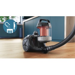 Philips 1000 Series XB1142/10 PowerCyclone 3 Dulkių siurblys, Black/Coral