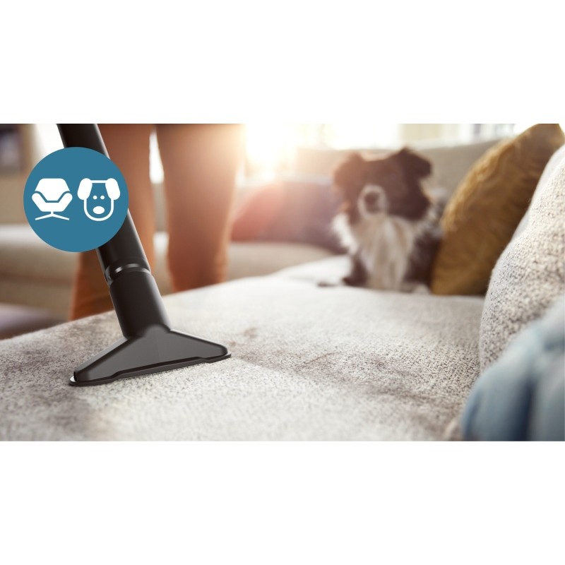 Philips 1000 Series XB1142/10 PowerCyclone 3 Dulkių siurblys, Black/Coral