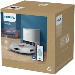 Philips HomeRun 2000 Series XU2100/20 Dulkių siurblys robotas, Arctic white