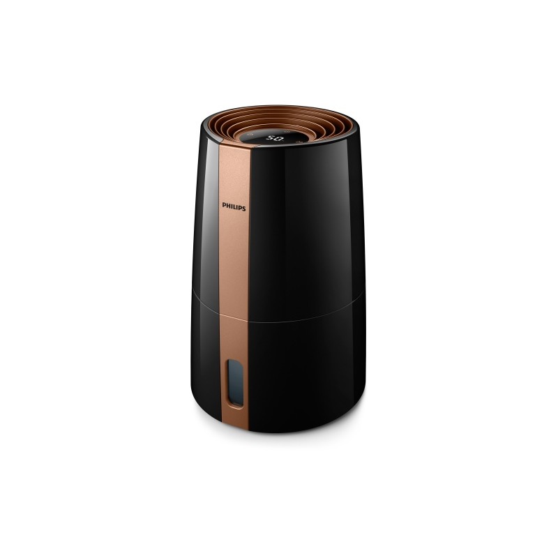 Philips 3000 Series HU3918/10 Oro drėkintuvas, Juoda/Vario