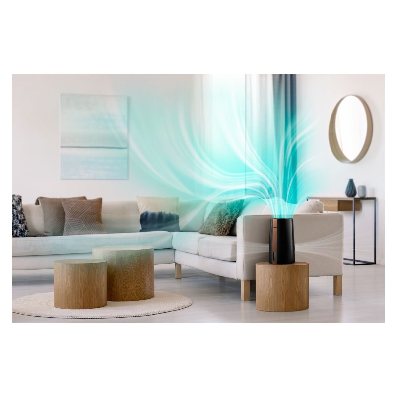 Philips 3000 Series HU3918/10 Oro drėkintuvas, Juoda/Vario