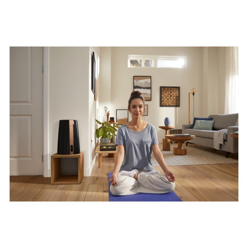 Philips 3000 Series HU3918/10 Oro drėkintuvas, Juoda/Vario