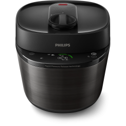 Philips All-in-One HD2151/40 Daugiafunkcinis puodas 5 L, 1000 W, Juoda
