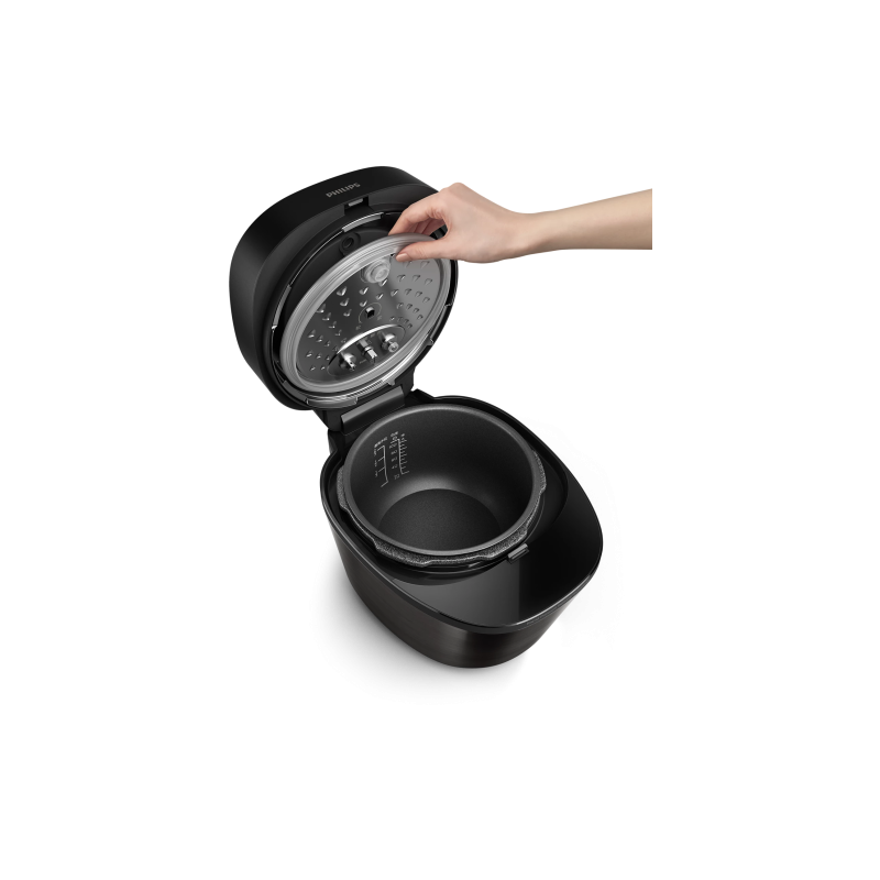 Philips All-in-One HD2151/40 Daugiafunkcinis puodas 5 L, 1000 W, Juoda