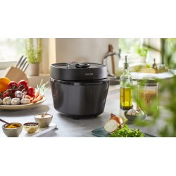 Philips All-in-One HD2151/40 Daugiafunkcinis puodas 5 L, 1000 W, Juoda