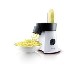 Philips Viva Collection SaladMaker HR1388/80 Daržovių pjaustyklė, 200 W, Balta/Juoda