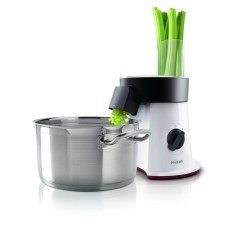 Philips Viva Collection SaladMaker HR1388/80 Daržovių pjaustyklė, 200 W, Balta/Juoda