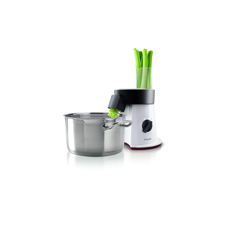 Philips Viva Collection SaladMaker HR1388/80 Daržovių pjaustyklė, 200 W, Balta/Juoda