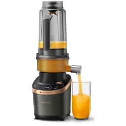 Philips Flip&Juice HR3770/00 Kokteilinė su sulčiaspaudės funkcija, 1500 W, Juoda/Vario
