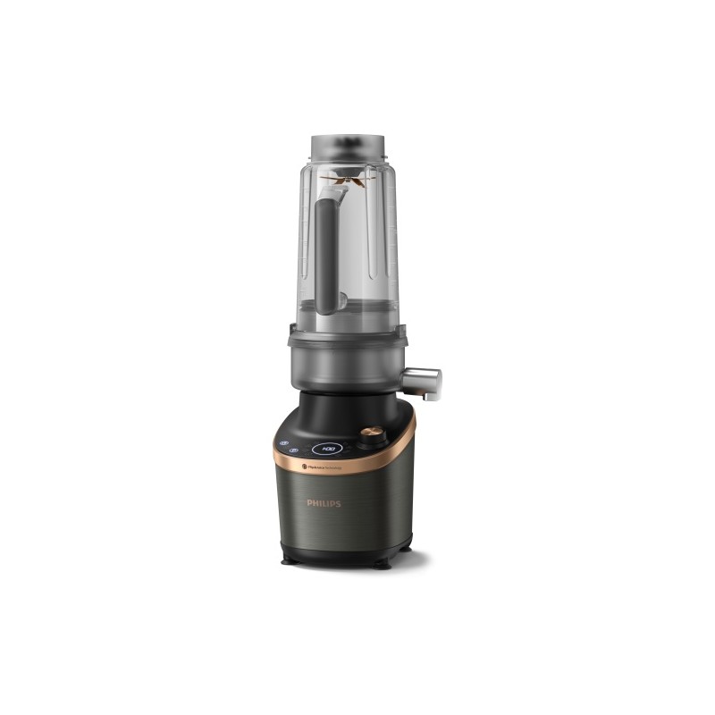 Philips Flip&Juice HR3770/00 Kokteilinė su sulčiaspaudės funkcija, 1500 W, Juoda/Vario