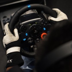 Logitech G29 Driving Force Žaidimų vairas ir pedalai, for PC, PS5, PS4, PS3, Juoda