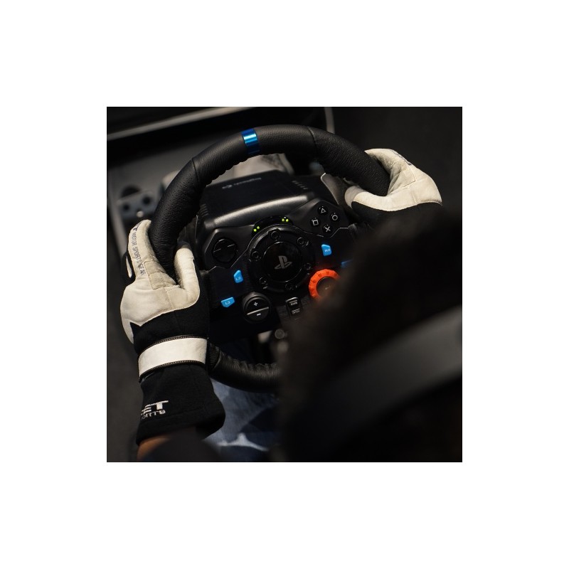 Logitech G29 Driving Force Žaidimų vairas ir pedalai, for PC, PS5, PS4, PS3, Juoda