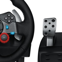 Logitech G29 Driving Force Žaidimų vairas ir pedalai, for PC, PS5, PS4, PS3, Juoda