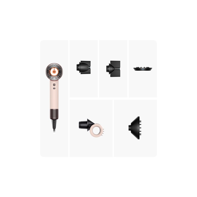 Dyson HD16 Supersonic Nural Plaukų džiovintuvas, Ceramic Pink/Rose gold