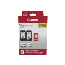 Canon PG-575/CL-576 (5438C004) Photo value pack Rašalinių kasečių komplektas, BK/CMY