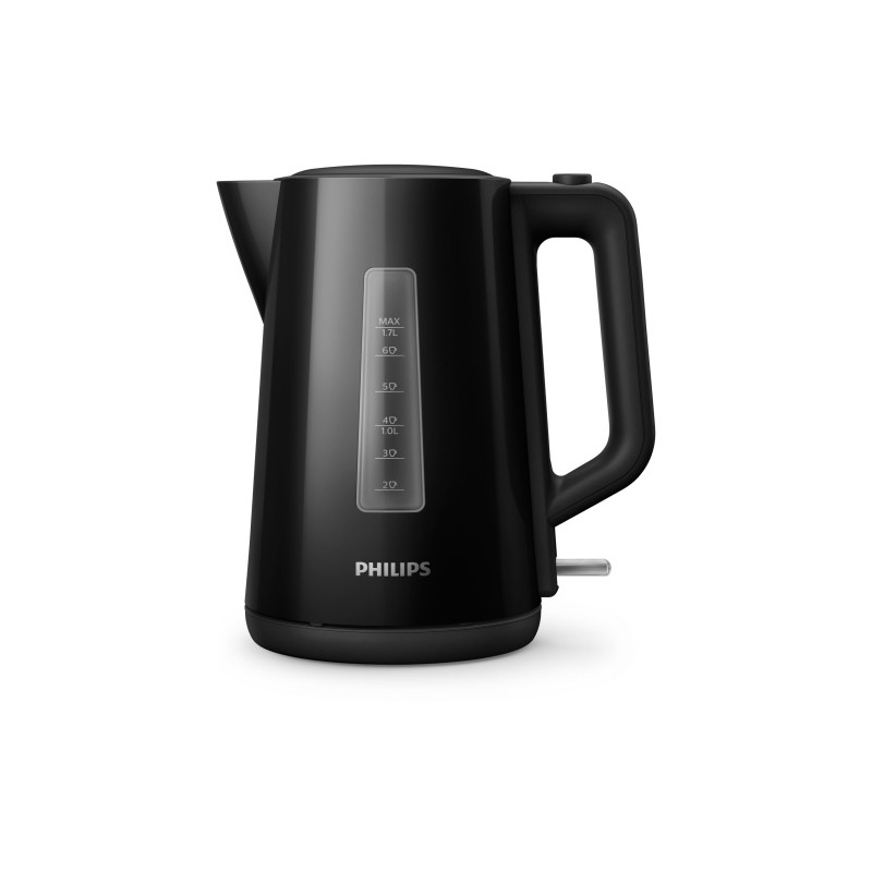 Philips 3000 Series HD9318/20 Elektrinis virdulys, 1.7 L, 2200 W, Juoda