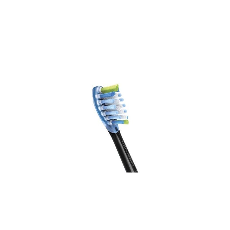 Philips C3 Premium Plaque Defence HX9045/88 Sonic Dantų šepetėlio galvutės, Juoda