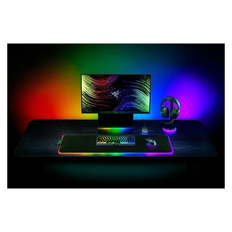 Razer Strider Chroma Žaidimų pelės kilimėlis, RGB, Juoda