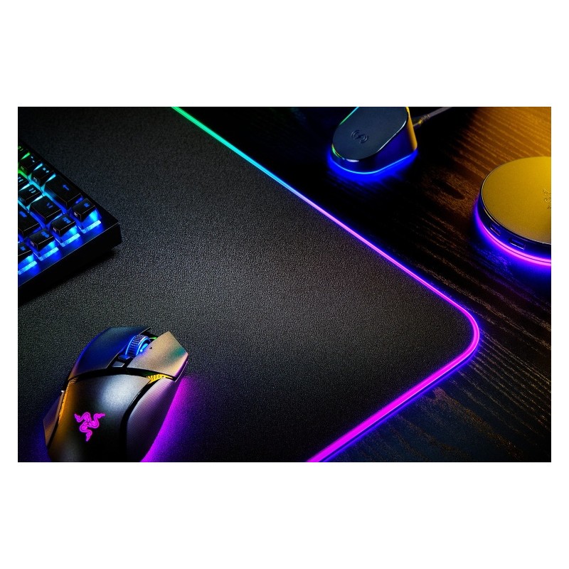 Razer Strider Chroma Žaidimų pelės kilimėlis, RGB, Juoda