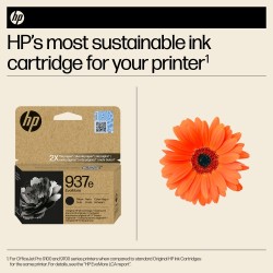 HP 937e EvoMore (4S6W9NE) Rašalinė kasetė, Juoda