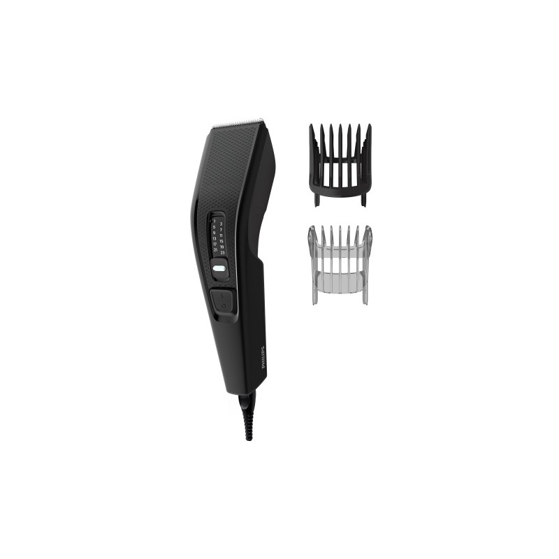 Philips 3000 Series HC3510/15 Plaukų kirpimo mašinėlė, Juoda