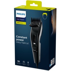 Philips 3000 Series HC3510/15 Plaukų kirpimo mašinėlė, Juoda