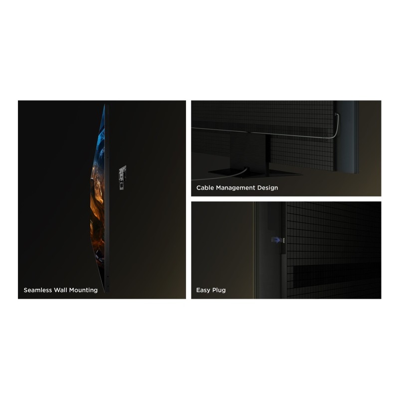 TCL 75C7K Televizorius 75'' 4K UHD 3840x2160, Smart TV, Juoda
