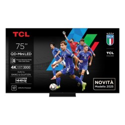 TCL 75C7K Televizorius 75'' 4K UHD 3840x2160, Smart TV, Juoda