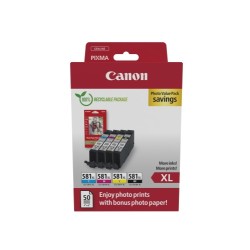 Canon CLI-581XL (2052C004) Photo value pack Rašalinių kasečių komplektas, C/M/Y/BK