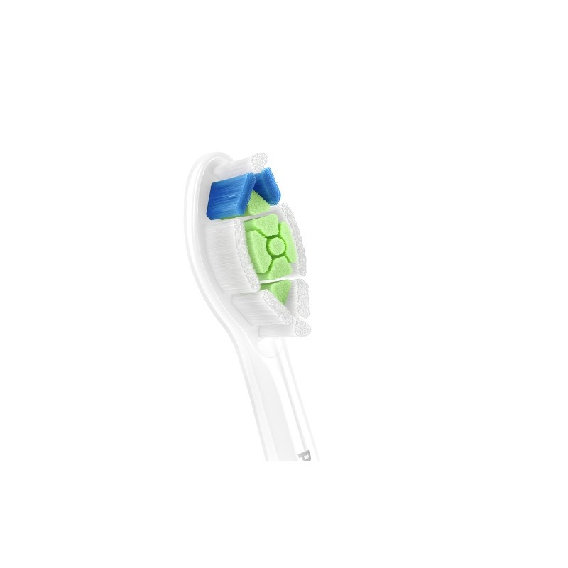 Philips Sonicare W2 Optimal White HX6062/87 Sonic Dantų šepetėlio galvutės, Balta