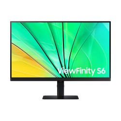Samsung ViewFinity S6 S27D600EAU Monitorius 27'' IPS QHD 2560x1440, 5 ms, 350 cd/m2, 100 Hz, Juoda