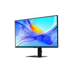 Samsung ViewFinity S8 S32D800UAU Monitorius 32'' VA 4K UHD 3840x2160, 5 ms, 280 cd/m2, 60 Hz, Juoda