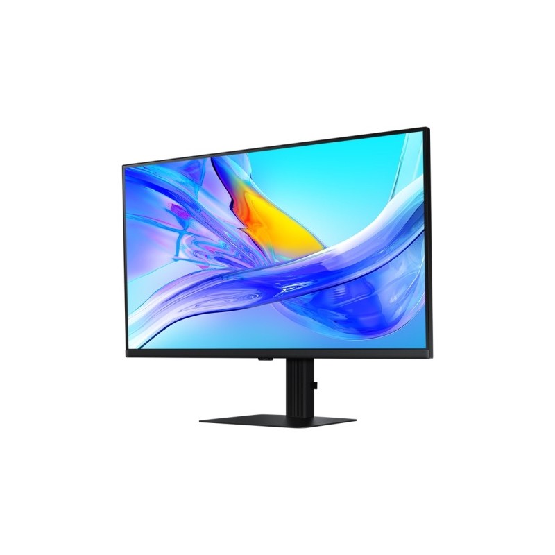 Samsung ViewFinity S8 S32D800UAU Monitorius 32'' VA 4K UHD 3840x2160, 5 ms, 280 cd/m2, 60 Hz, Juoda