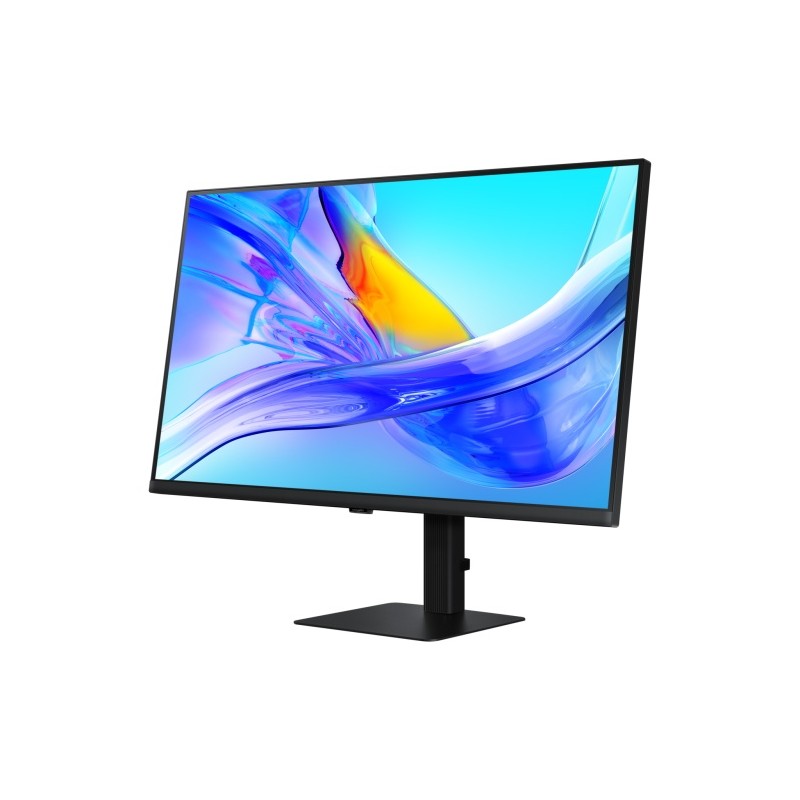 Samsung ViewFinity S8 S32D800UAU Monitorius 32'' VA 4K UHD 3840x2160, 5 ms, 280 cd/m2, 60 Hz, Juoda