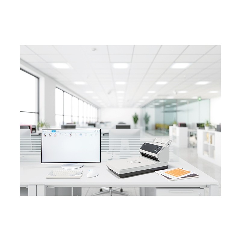 Ricoh fi-8250 Skeneris A4 nespalvotas 50 ppm 600x600 DPI USB Ethernet LAN