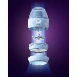 Philips 1000 Series GCA2100/20 Pūkų rinkiklis, Žydra