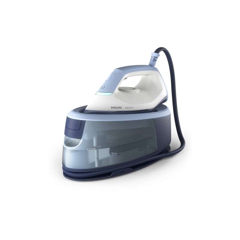 Philips 3000 Series PSG3000/20 Lyginimo sistema 2400 W 1.4 L, Mėlyna/Balta