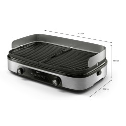 Philips 5000 Series HD6222/90 Elektrinis stalo grilis 2400 W, Juoda/Sidabrinė