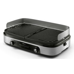 Philips 5000 Series HD6222/90 Elektrinis stalo grilis 2400 W, Juoda/Sidabrinė